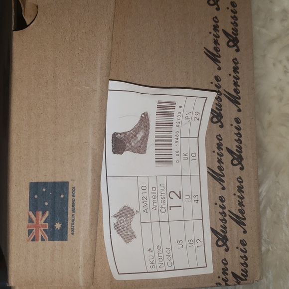 Aussie Merino Amelia Chestnut Tan Boots 12 - Picture 8 of 16